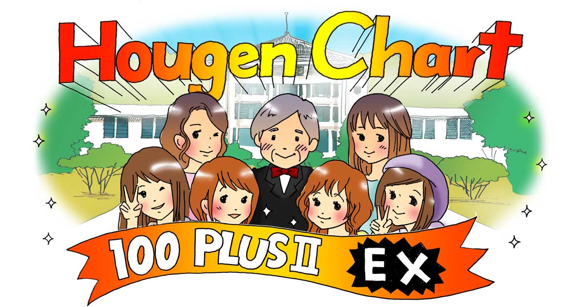 方言チャート 100PLUS Ⅱ EX